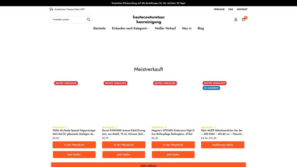hautecouturetaschenreinigung.de