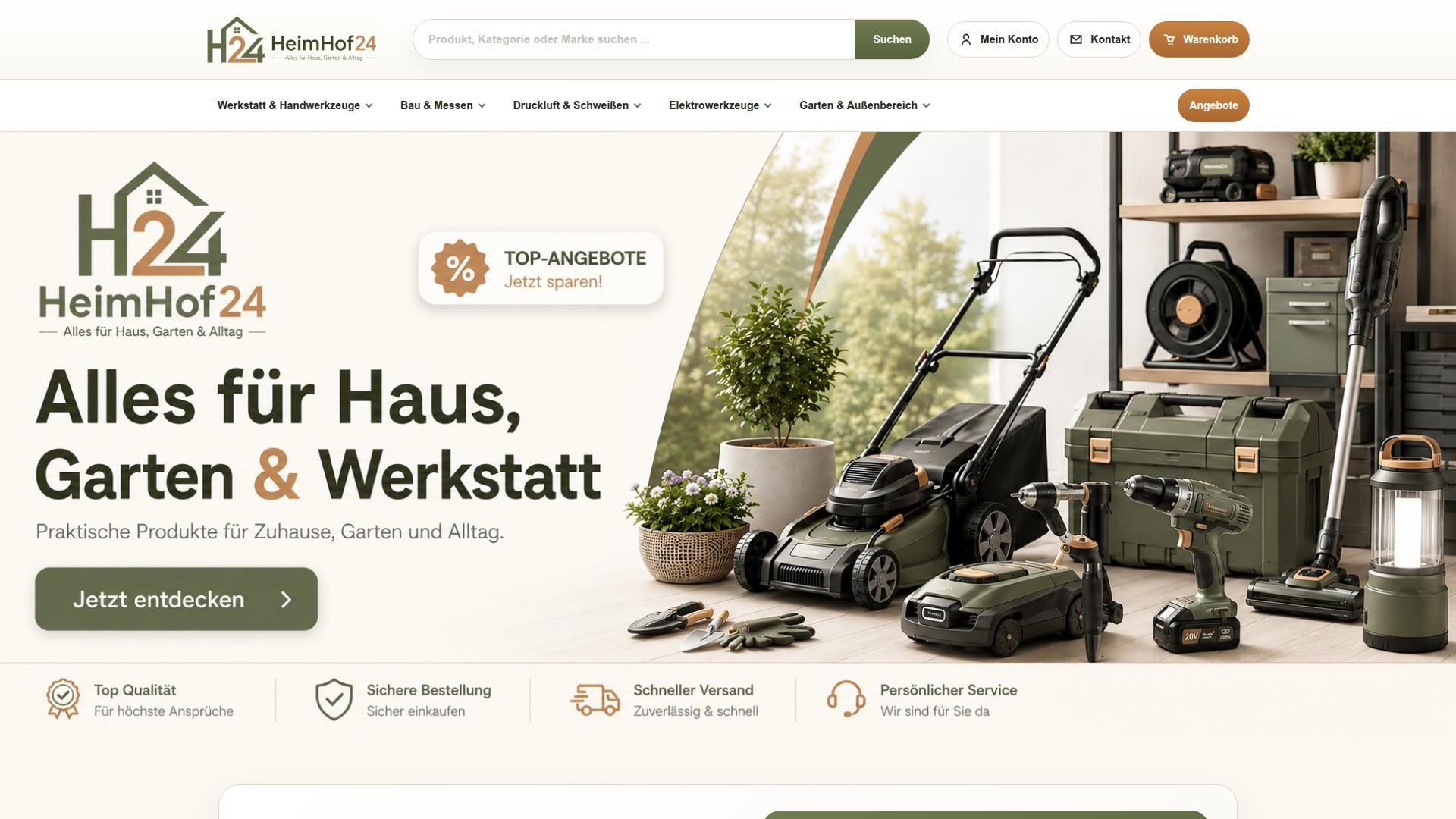 Screenshot heimhof24.de