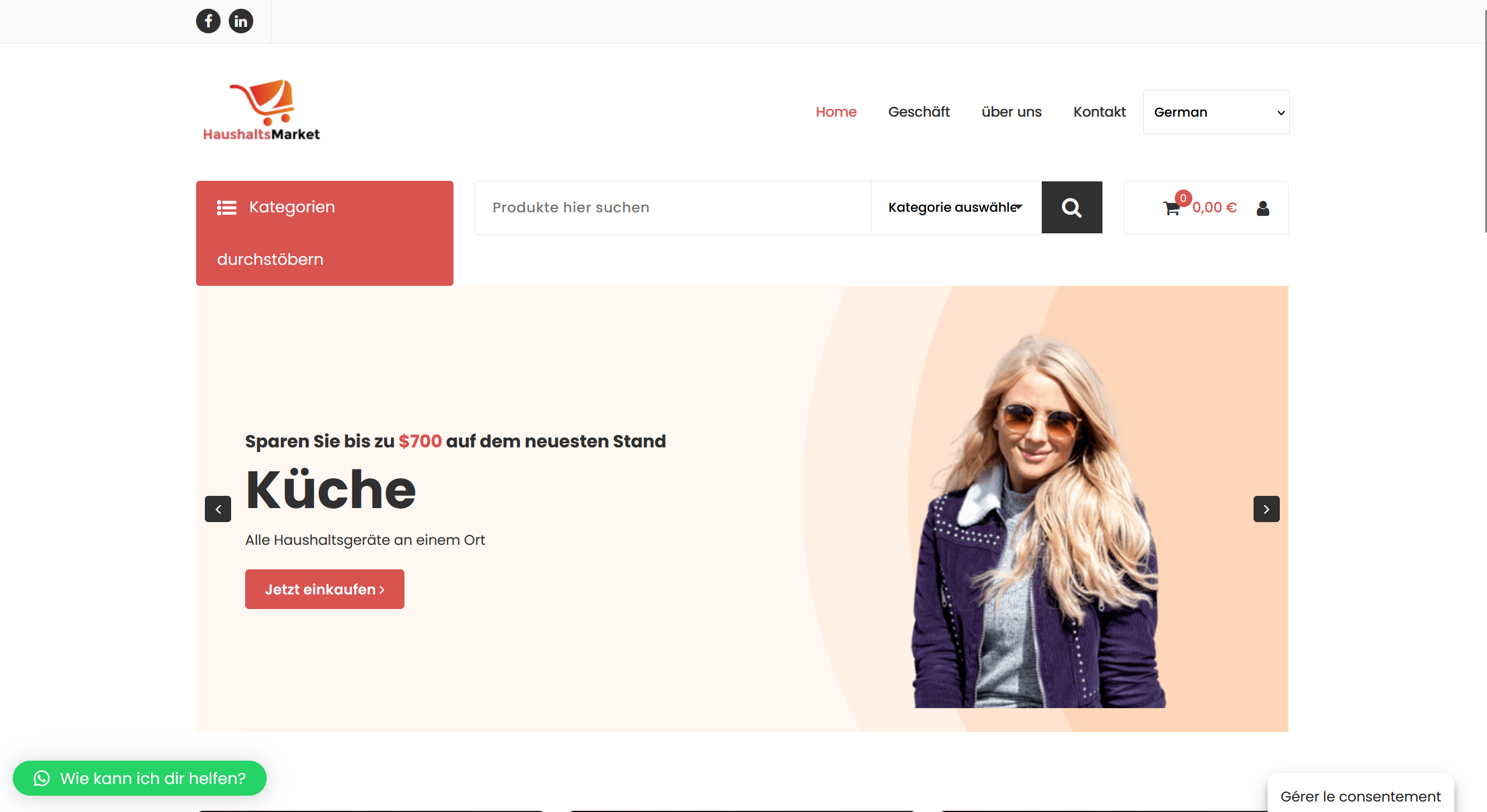 Screenshot haushaltsmarket.de