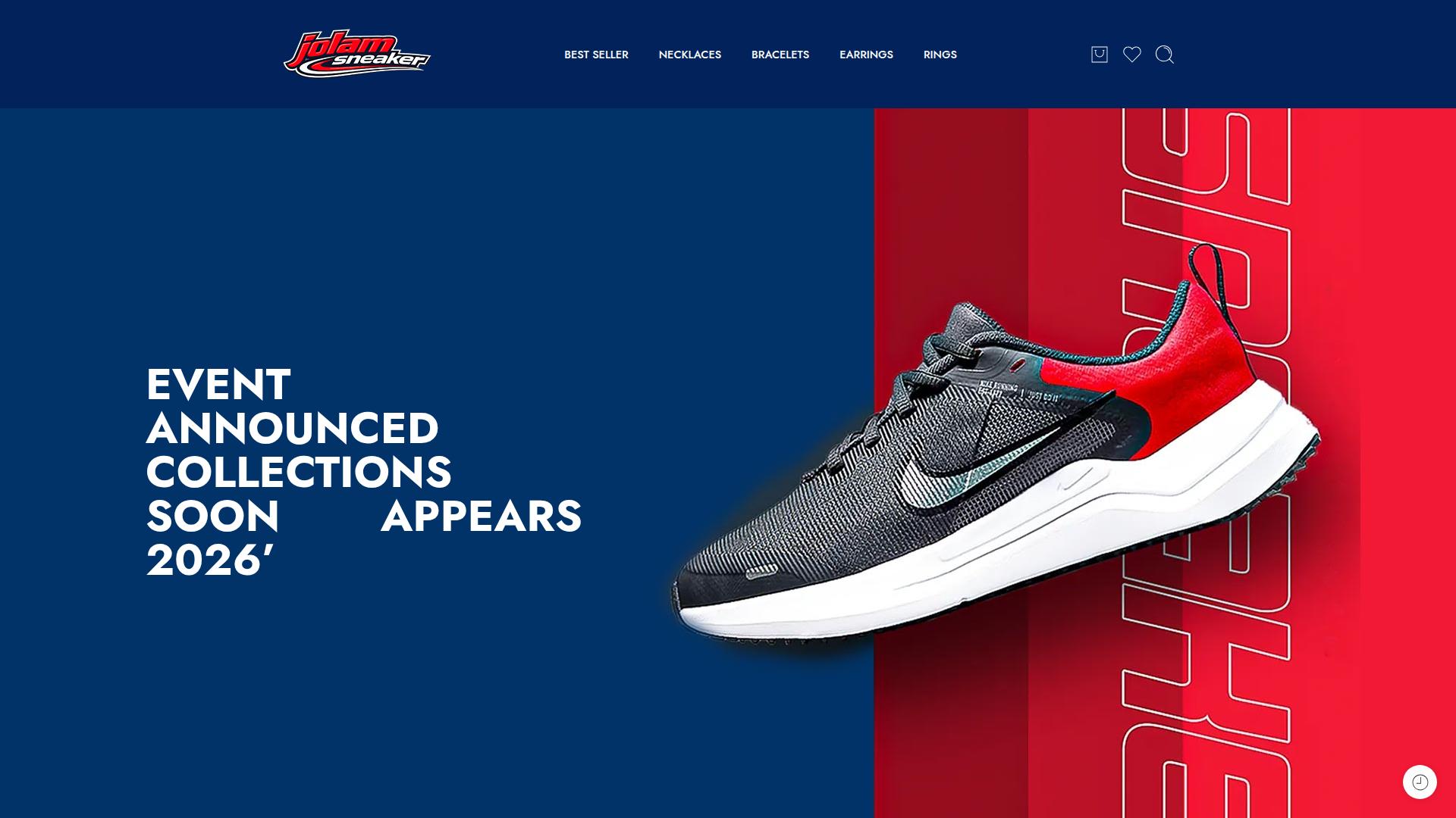 Screenshot jolamsneaker.com