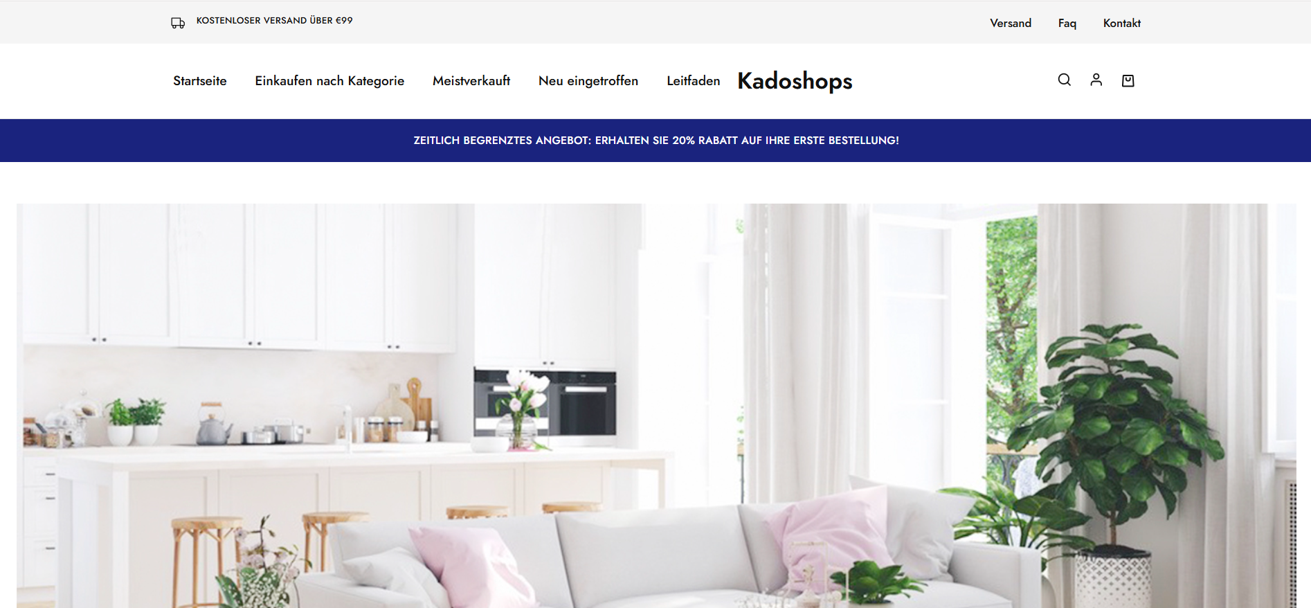 Screenshot kadoshops.de