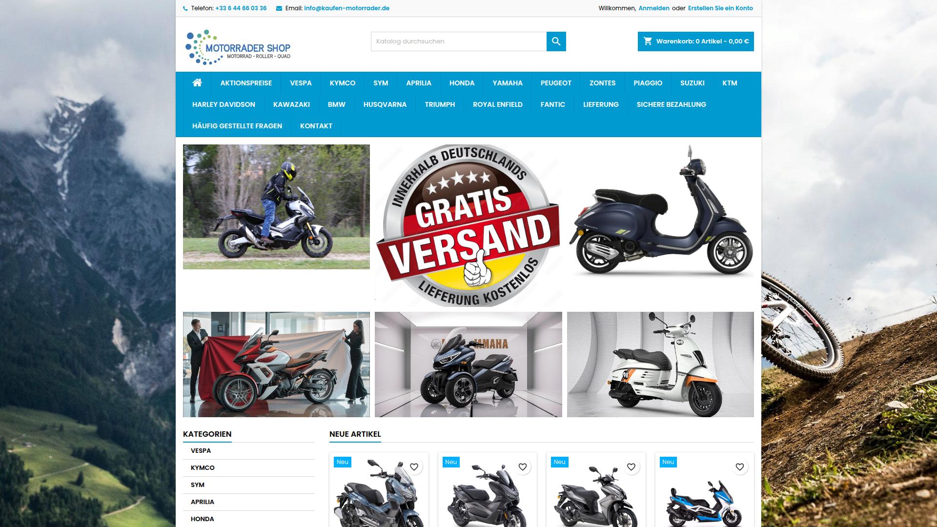 Screenshot kaufen-motorrader.de