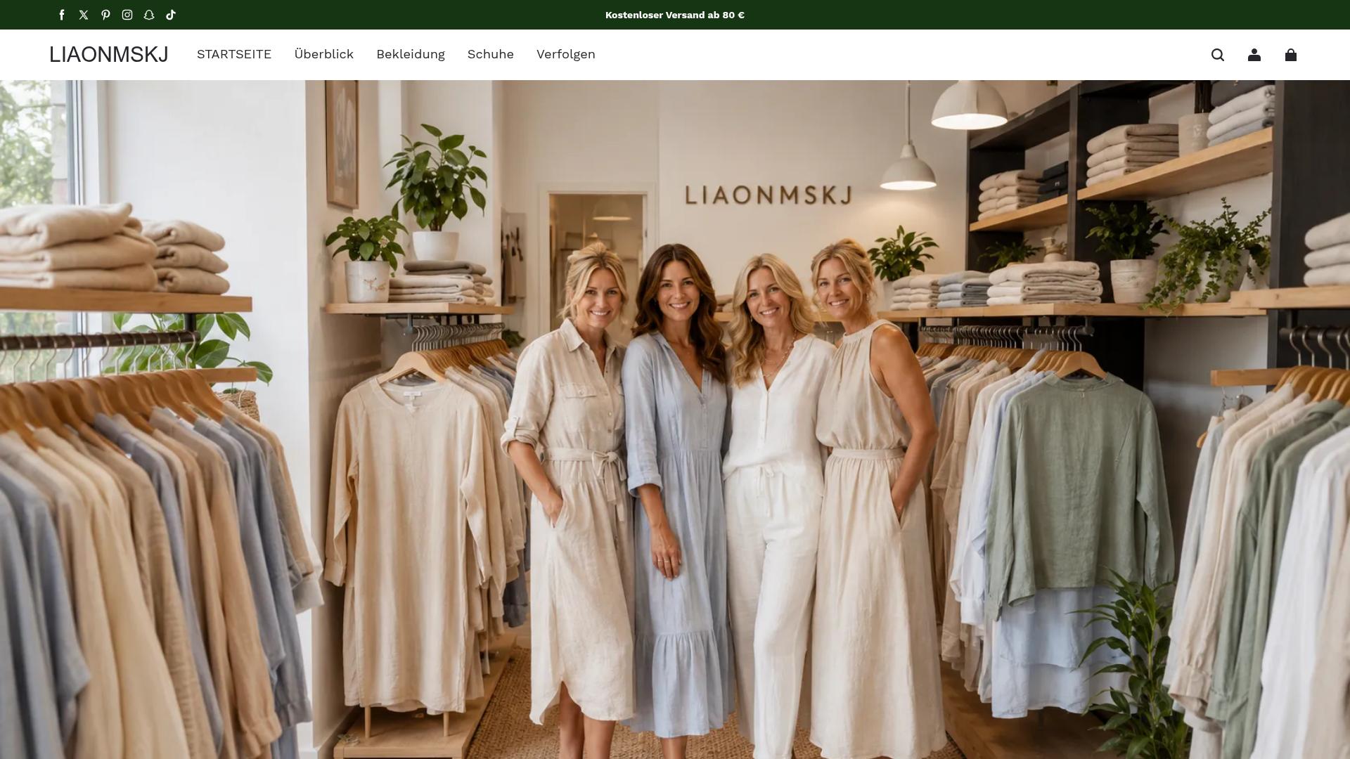 Screenshot liaonmskj.com