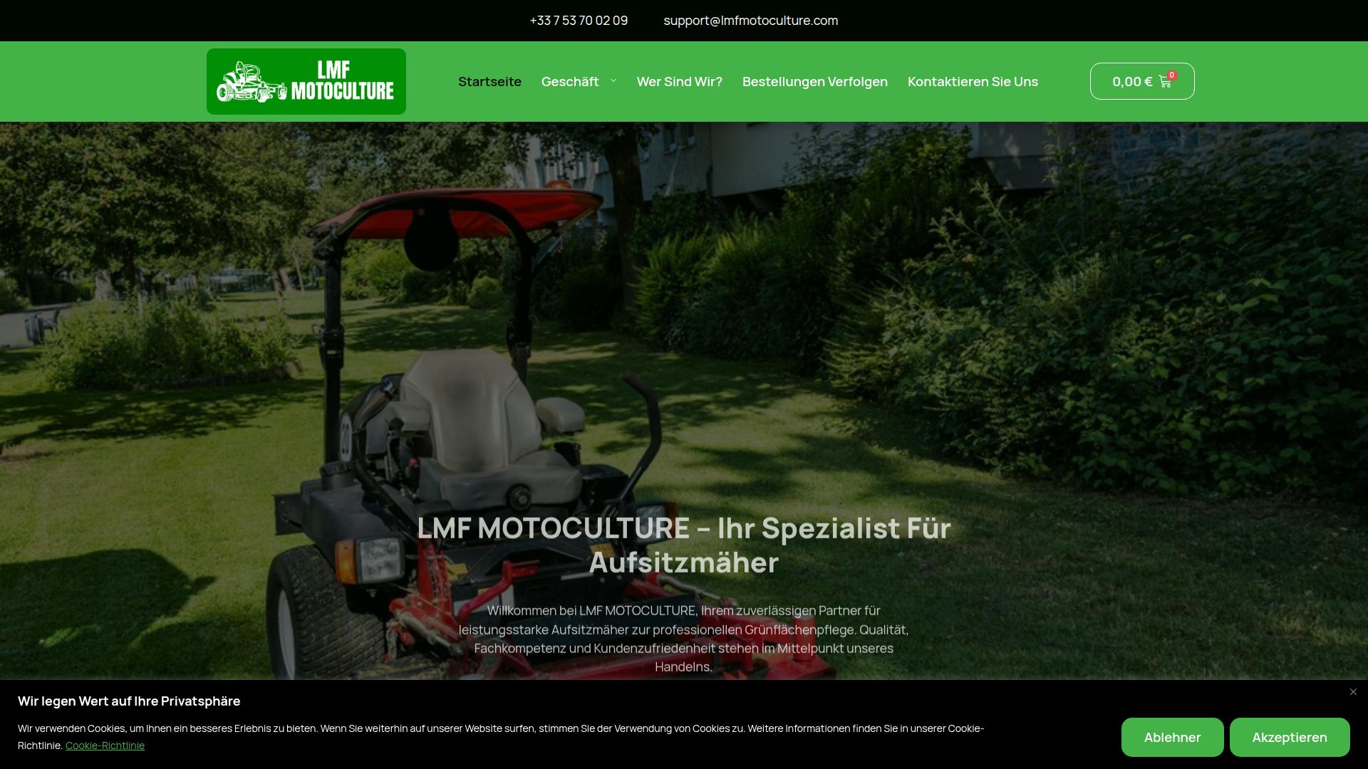 Screenshot lmfmotoculture.com
