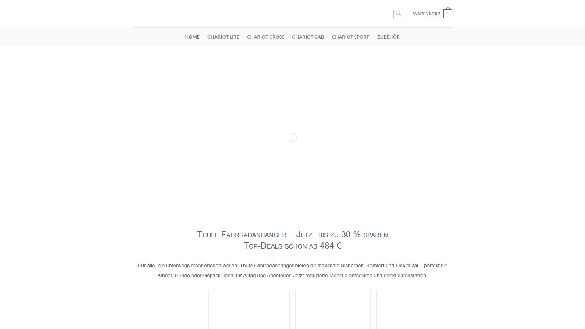 Screenshot mitkindundrad.de