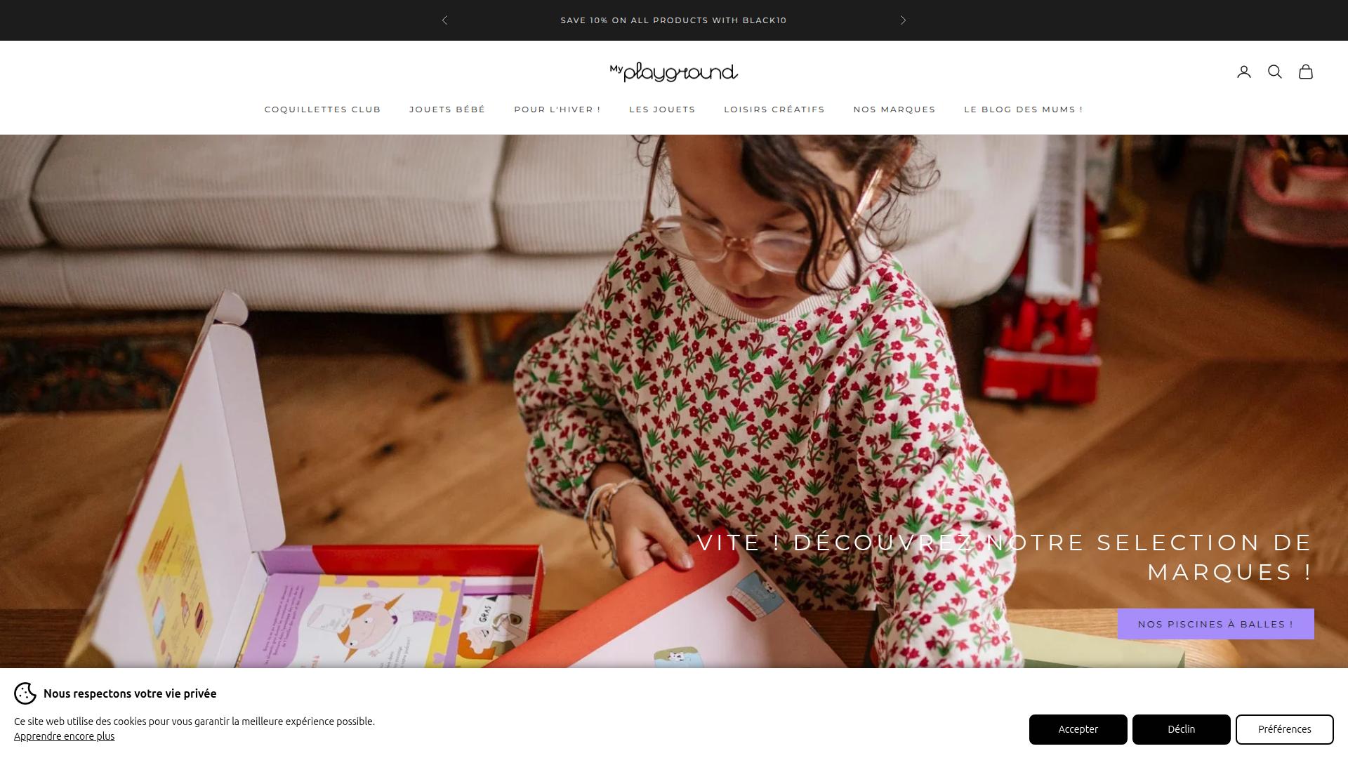 Screenshot myplayground.store