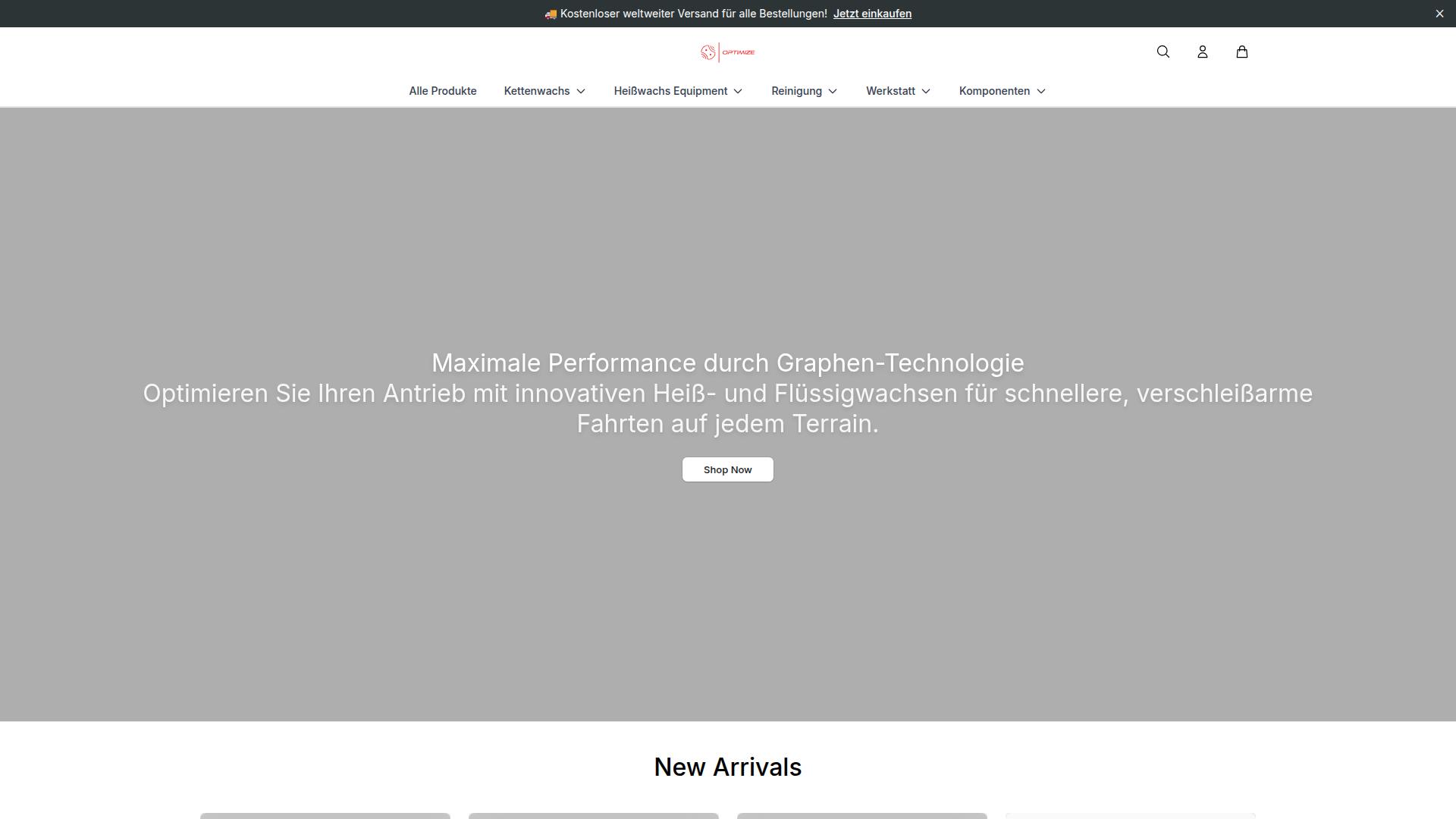 Screenshot optimizeactive.shop