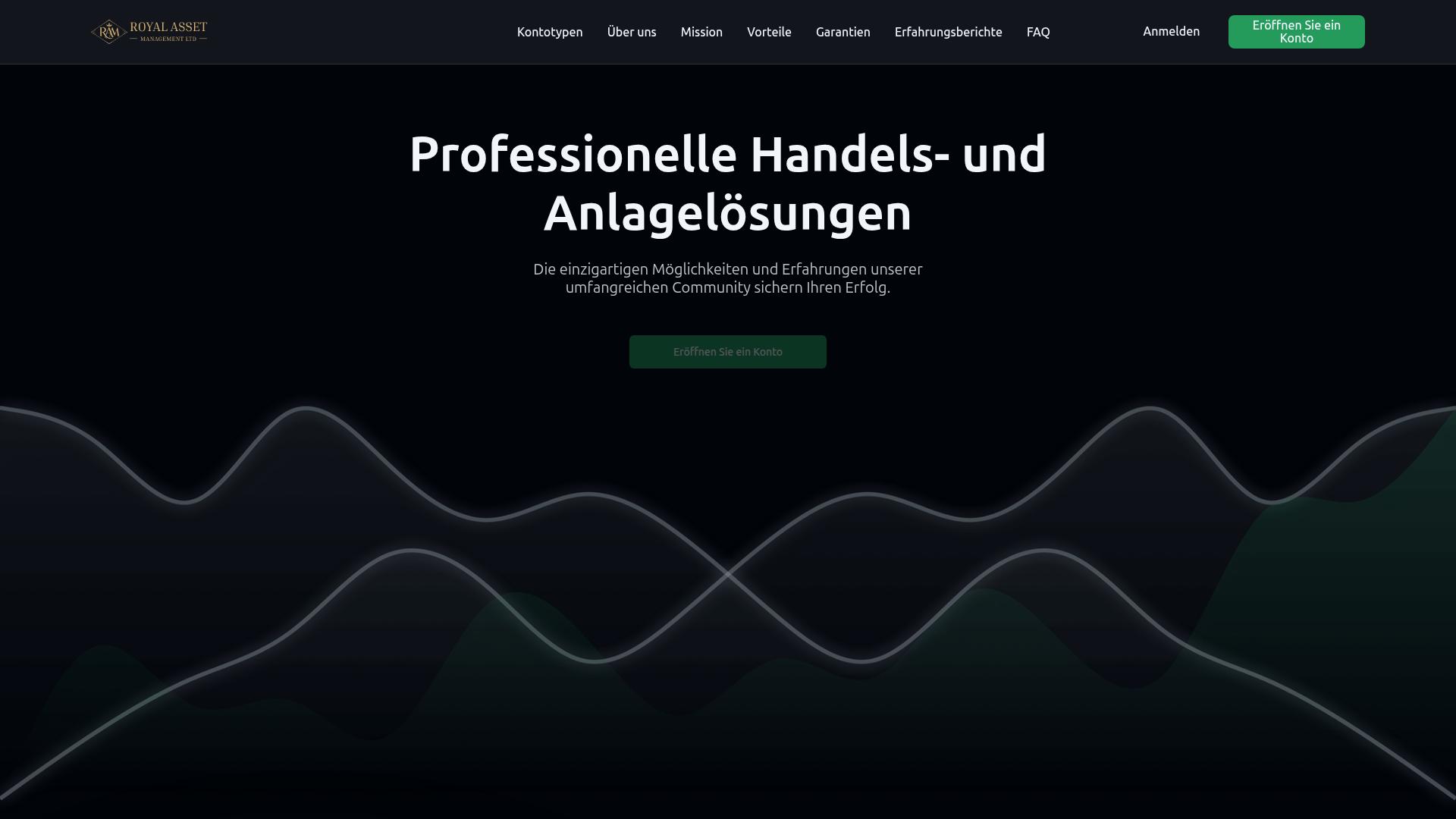 Screenshot royalasset.org