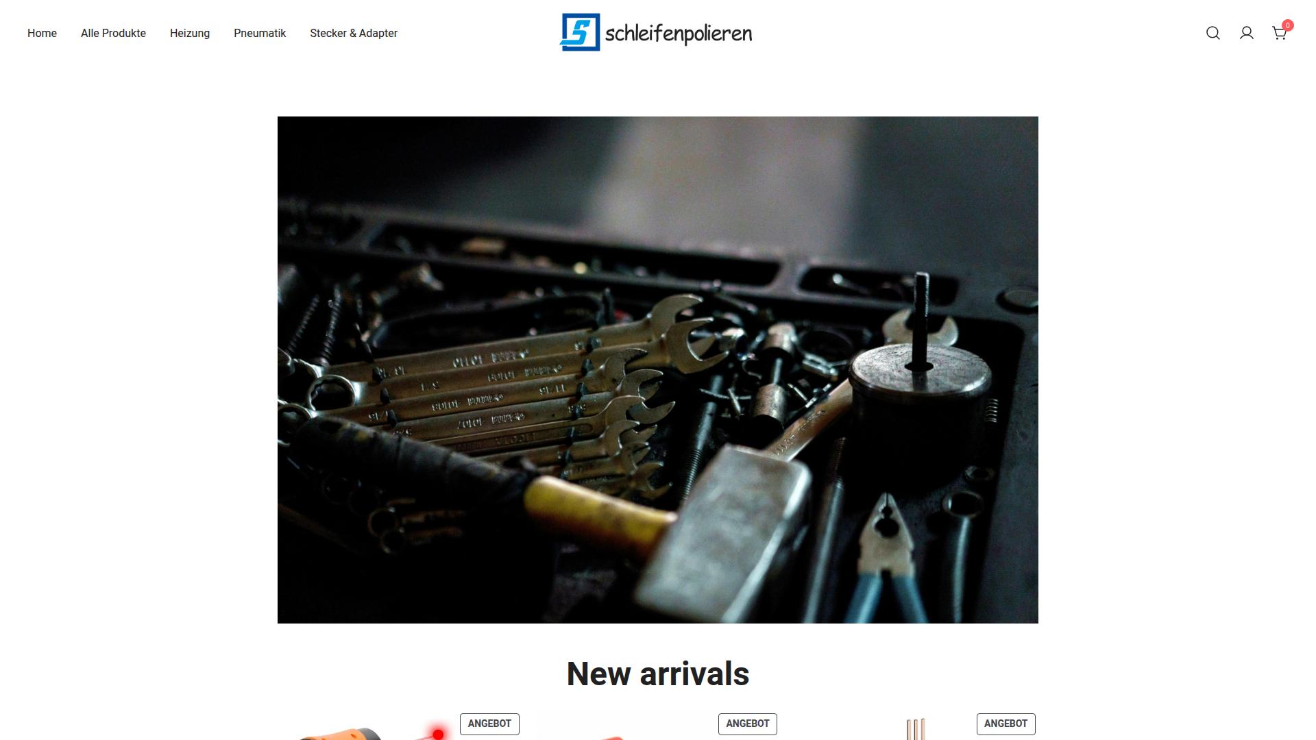 Screenshot schleifenpolieren.com