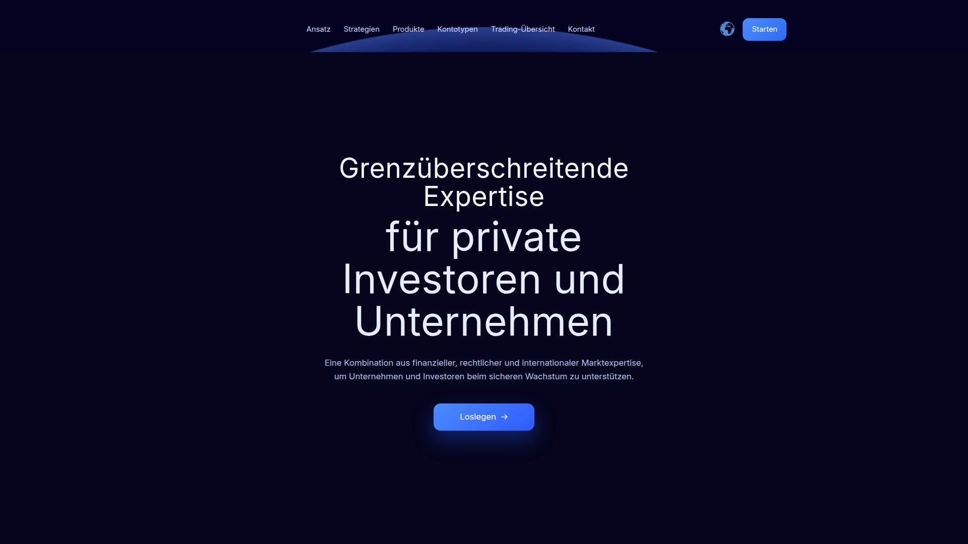 Screenshot sogoinvest.com