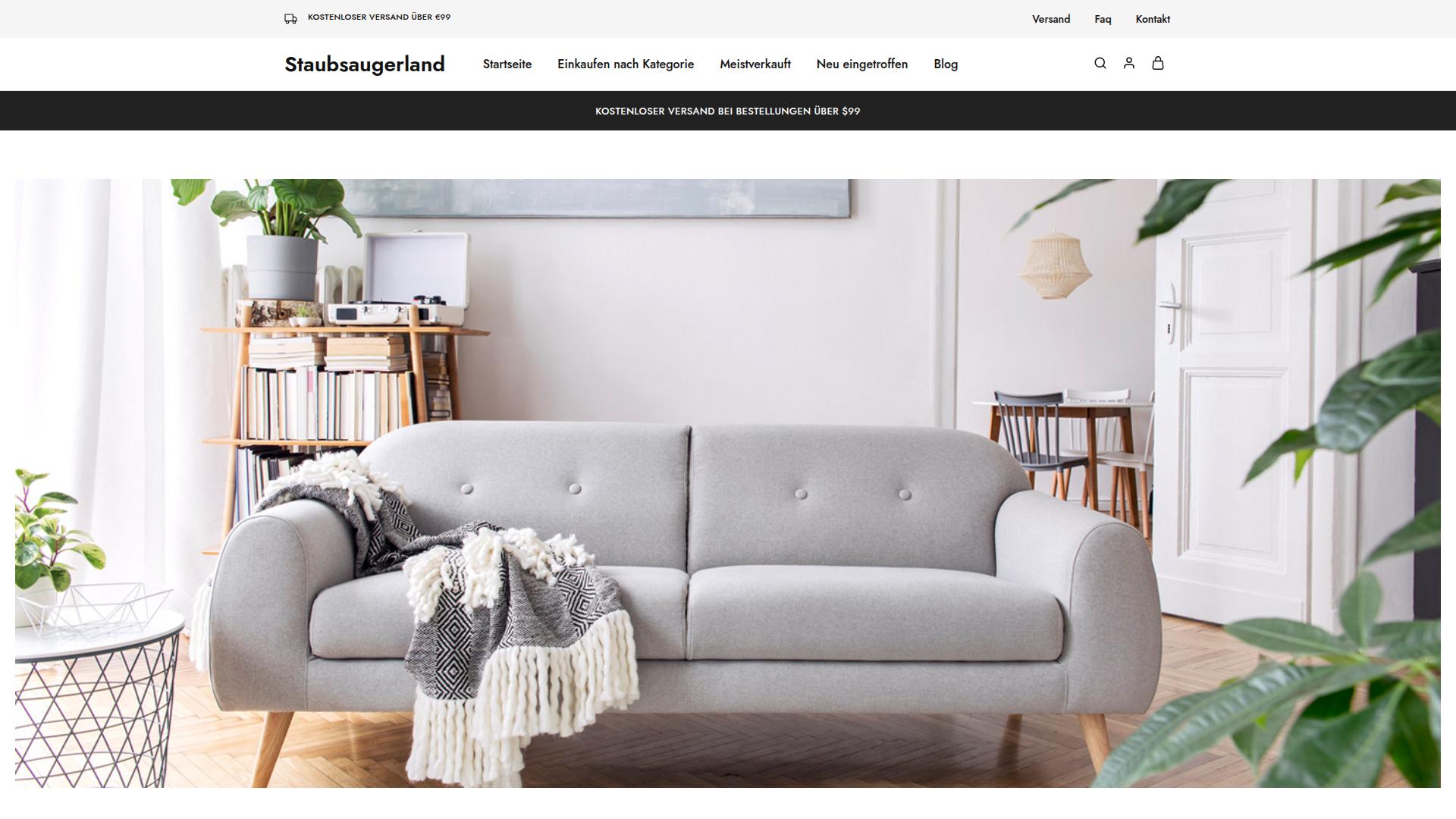 Screenshot staubsaugerland.de