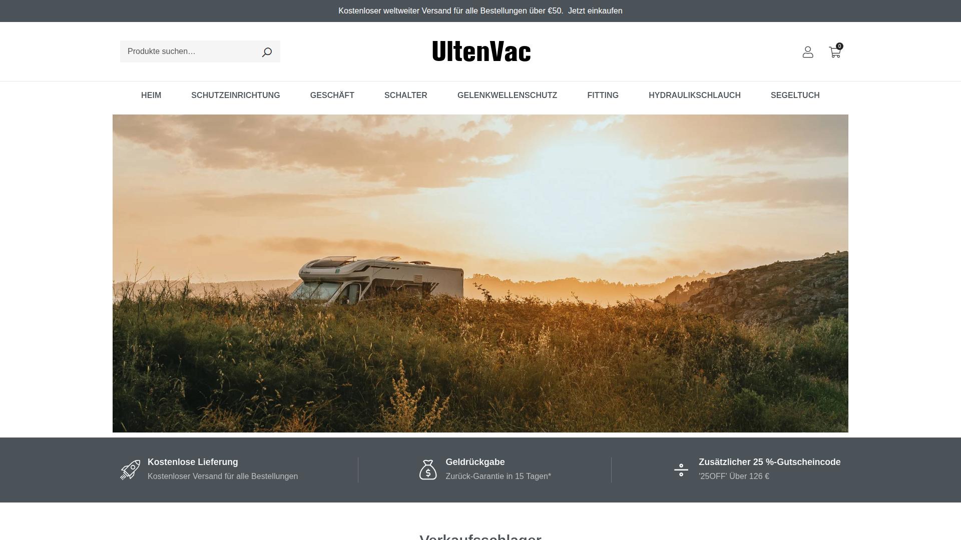 Screenshot ultenicstaubsauger.com