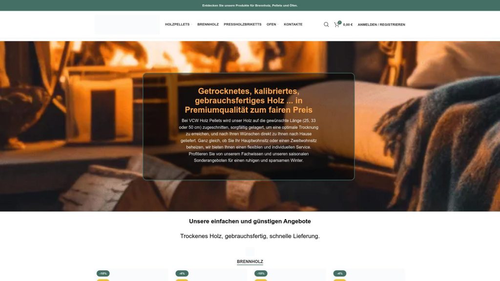vcwholzpellets.com