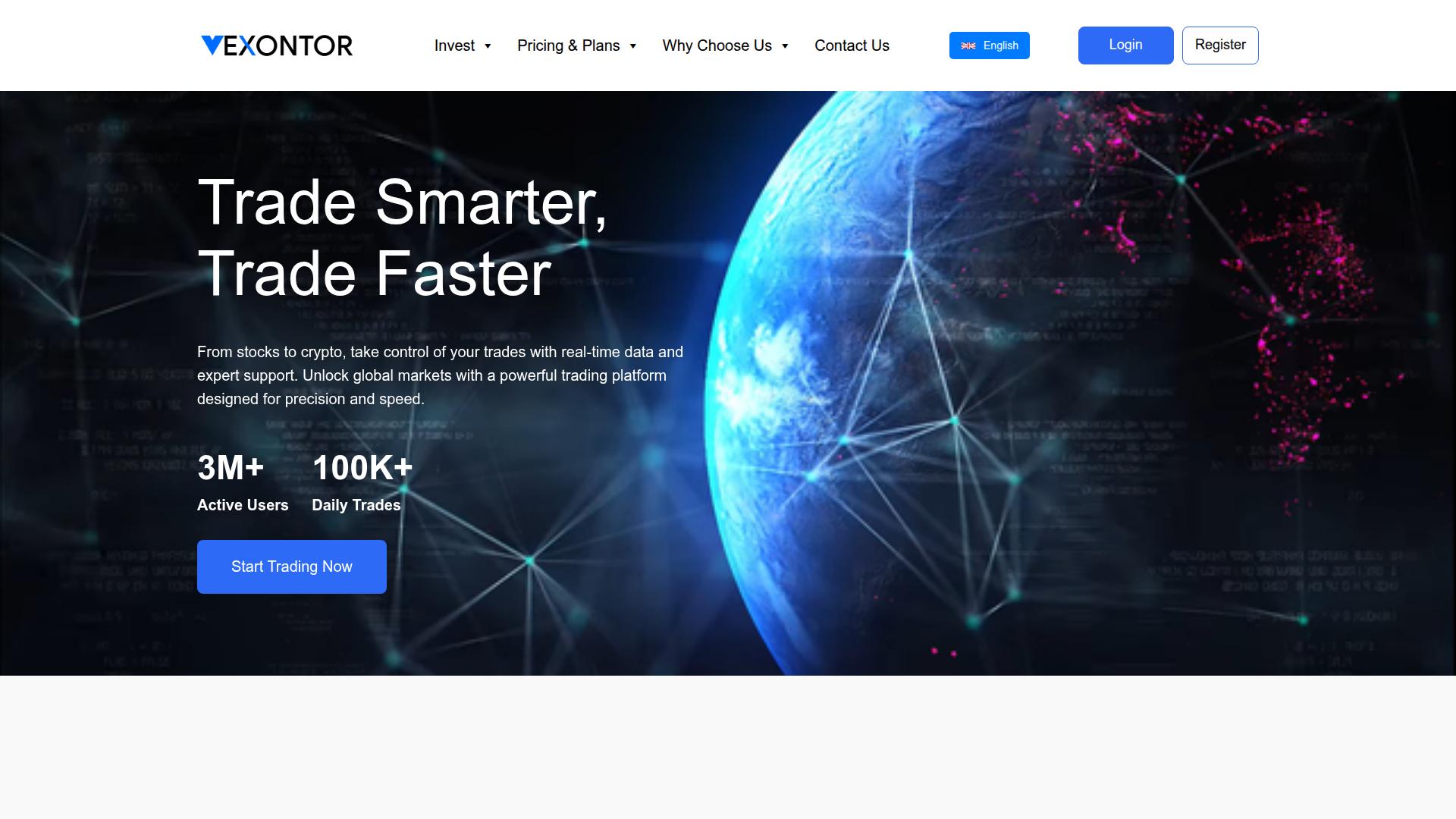 Screenshot vexontor.com