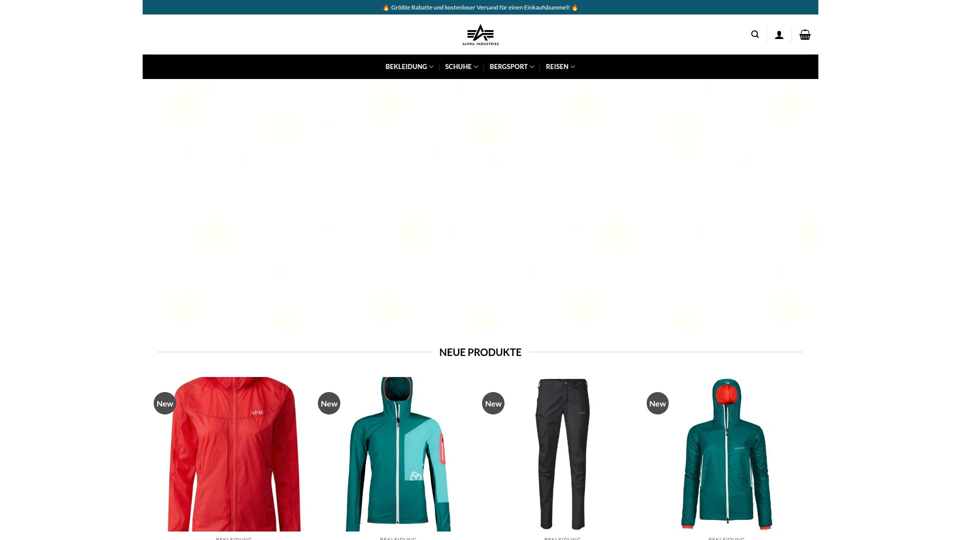 Screenshot alpenmode.com