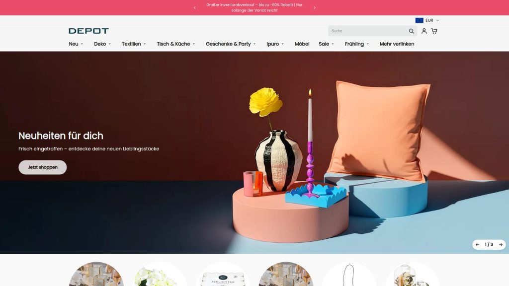 depotonlinestore.com