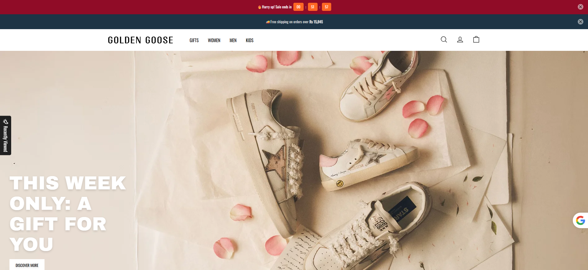 Screenshot eu.goldengoosediscount.com