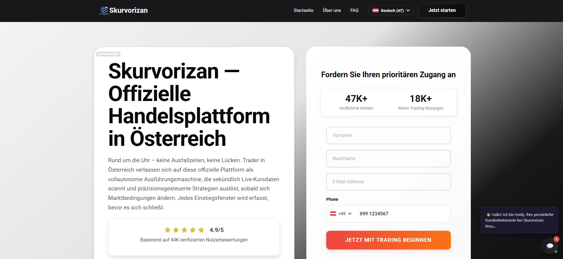 Screenshot skurvorizan.at