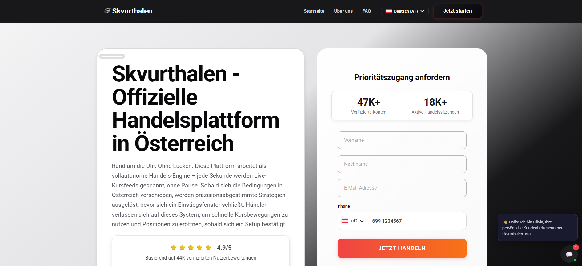 Screenshot skvurthalen.at