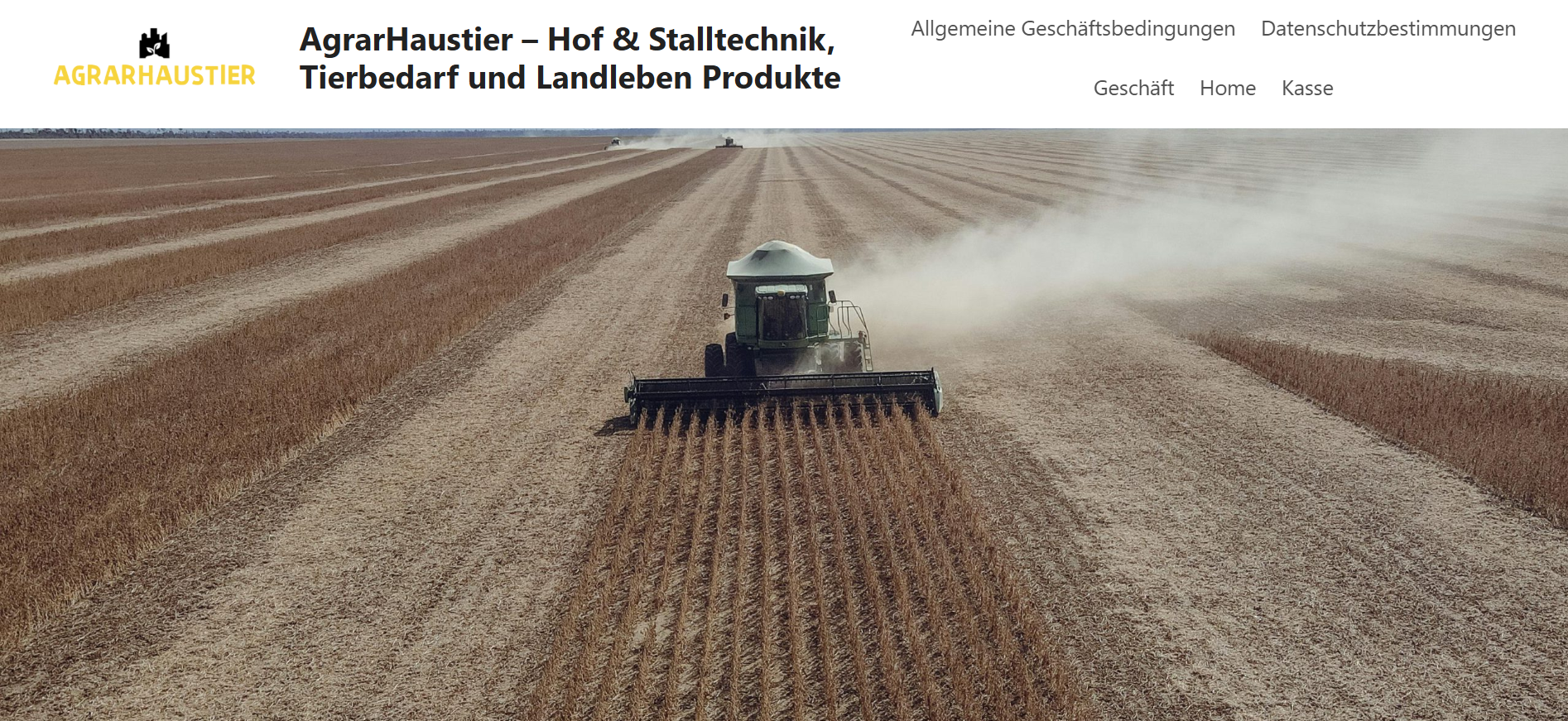 Screenshot agrarhaustier.com