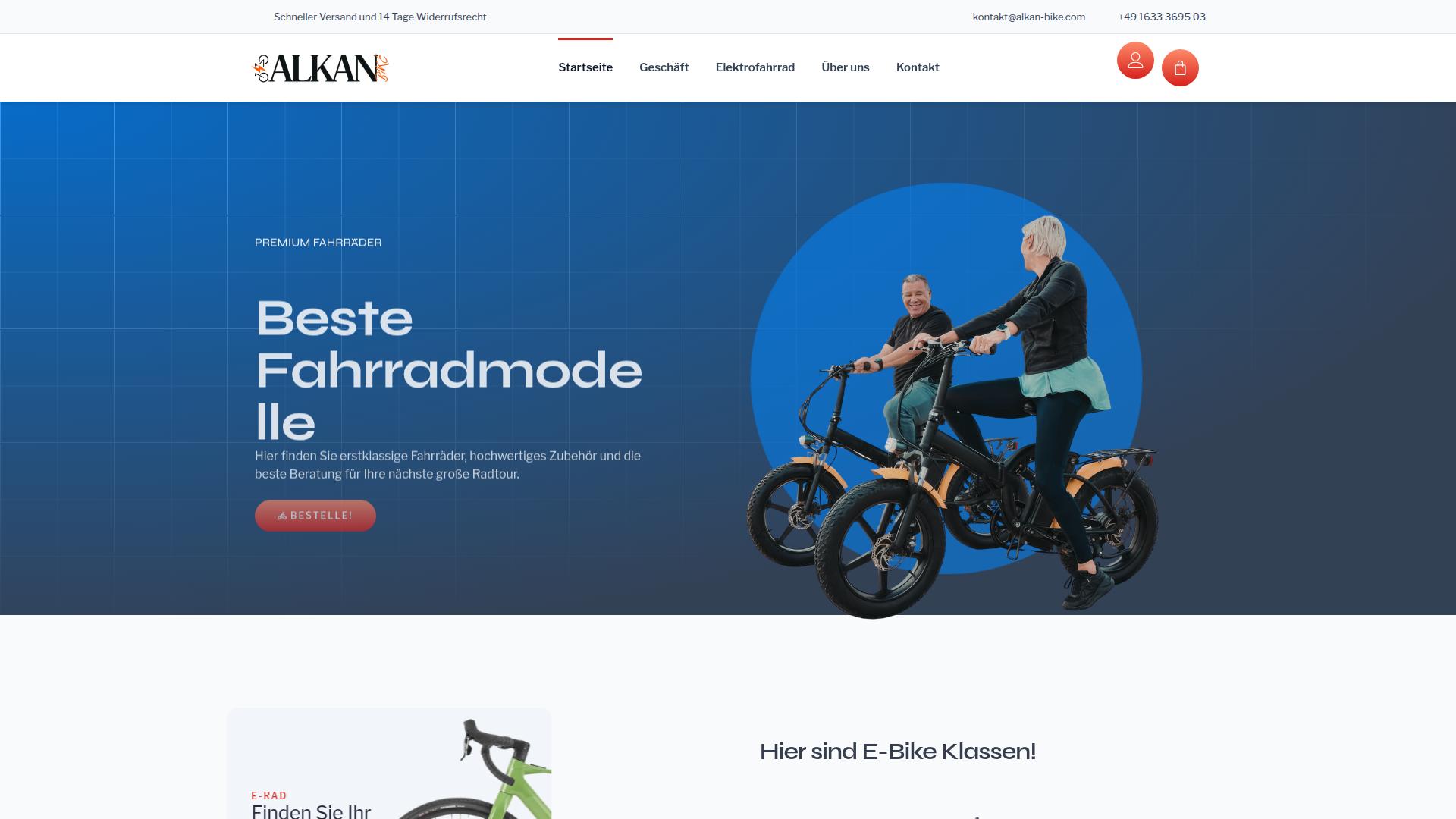 Screenshot alkan-bike.com