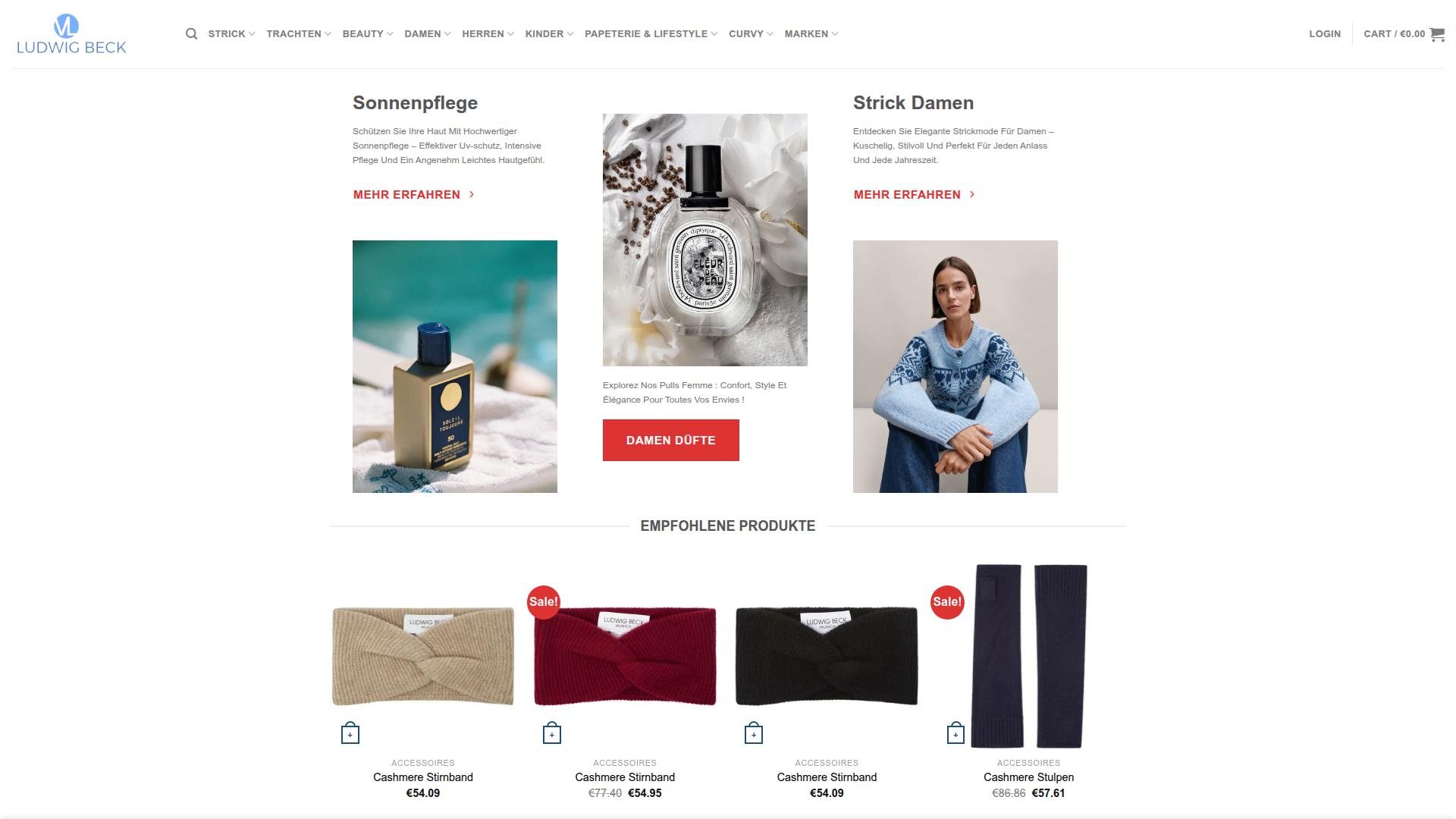 Screenshot beckludwig.com