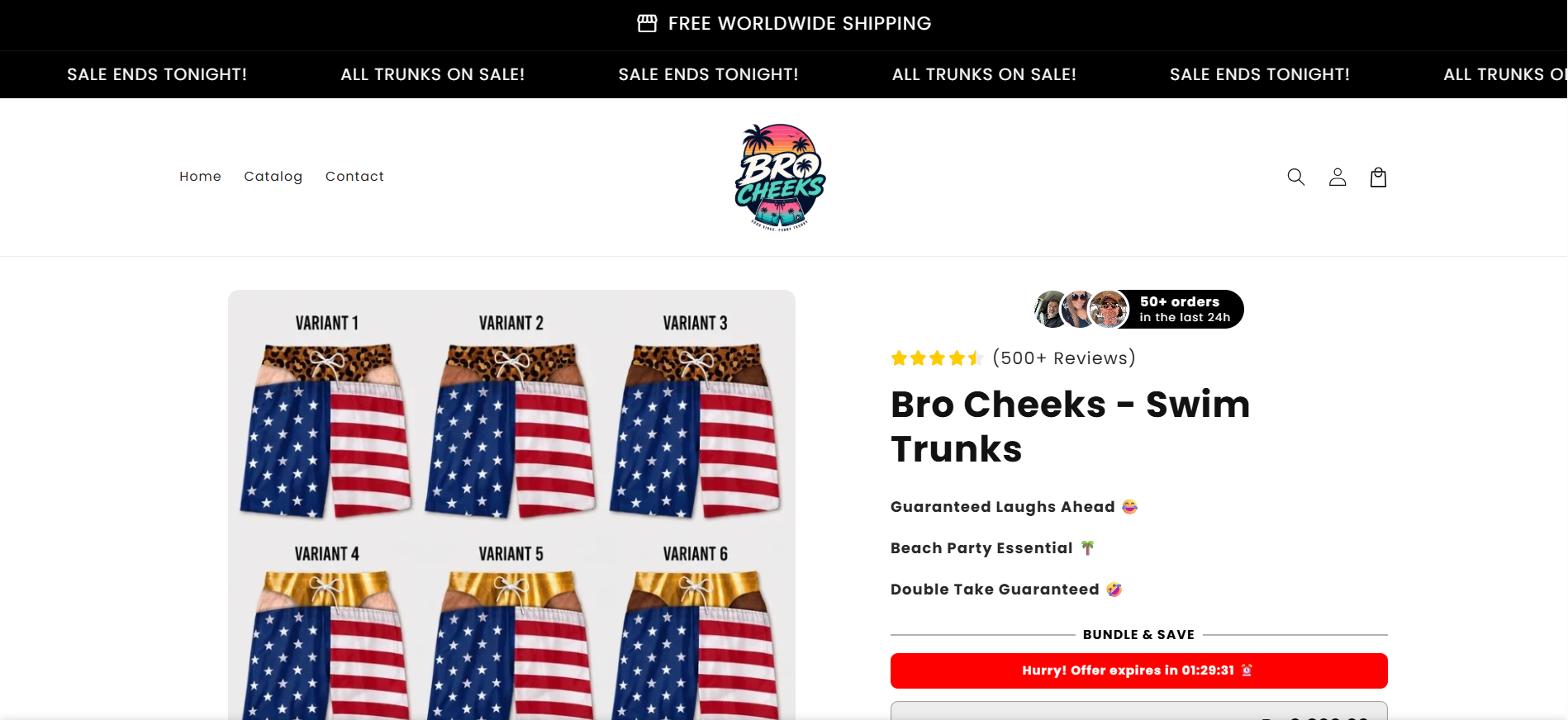 Screenshot brocheeks.store