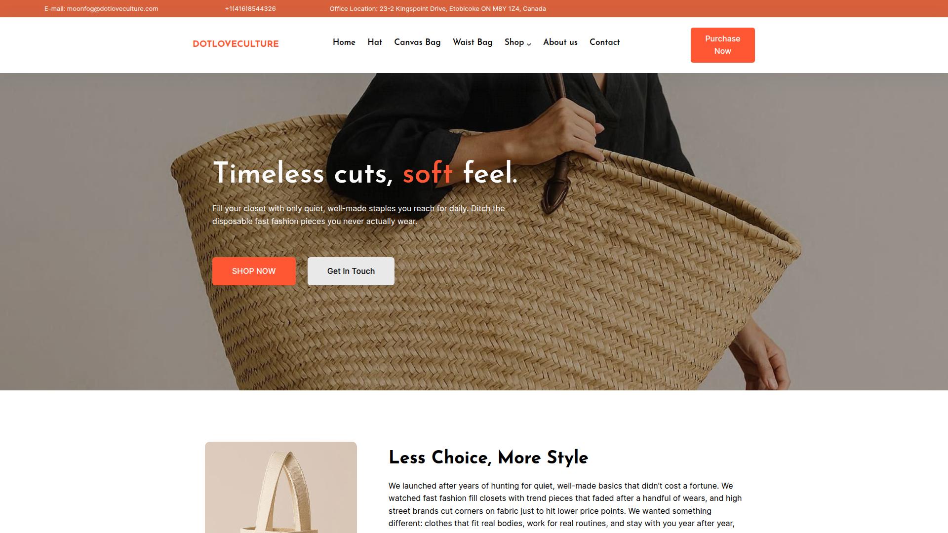 Screenshot dotloveculture.com