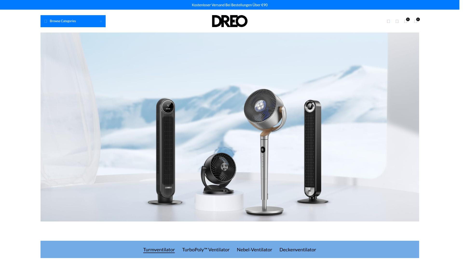 Screenshot dreodeutschland.com