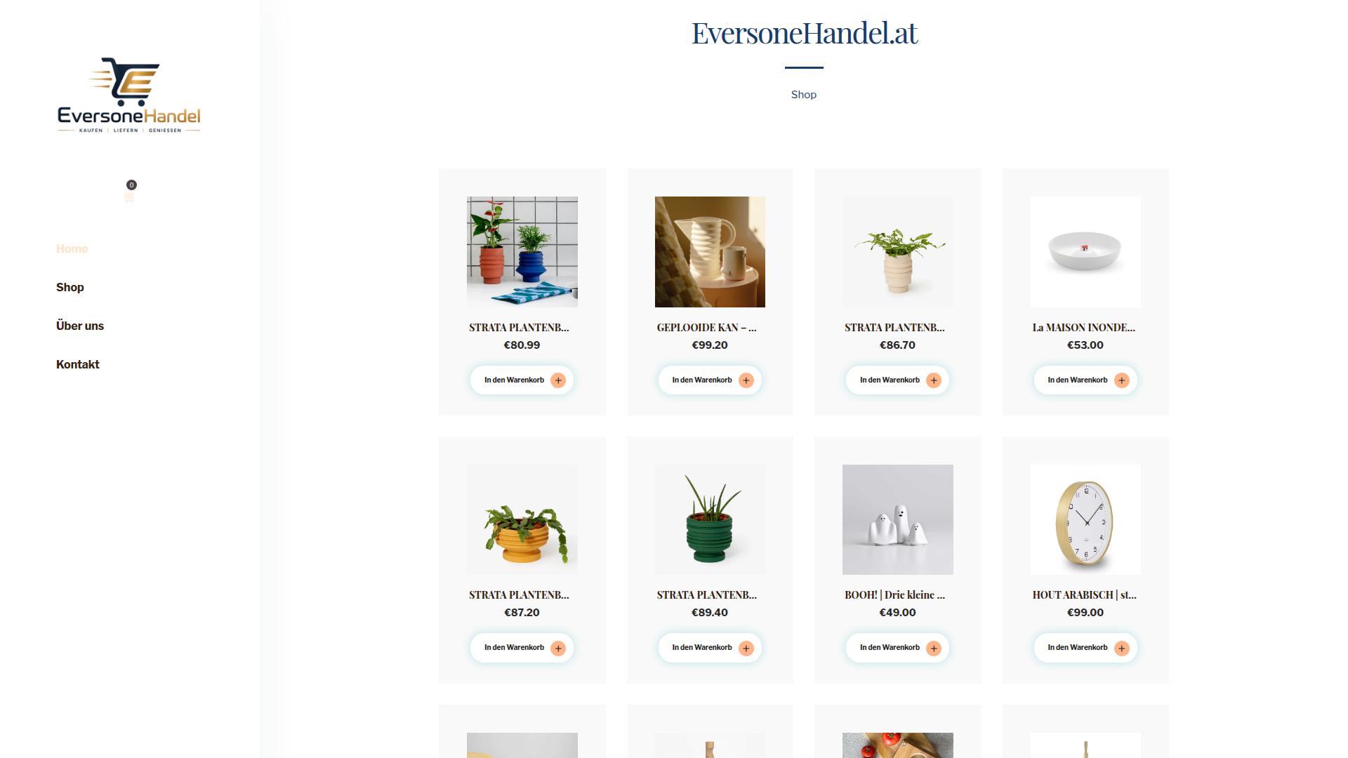 Screenshot eversonehandel.at