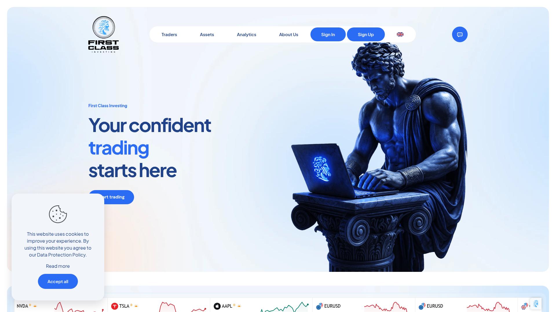 Screenshot firstclassinvesting.com