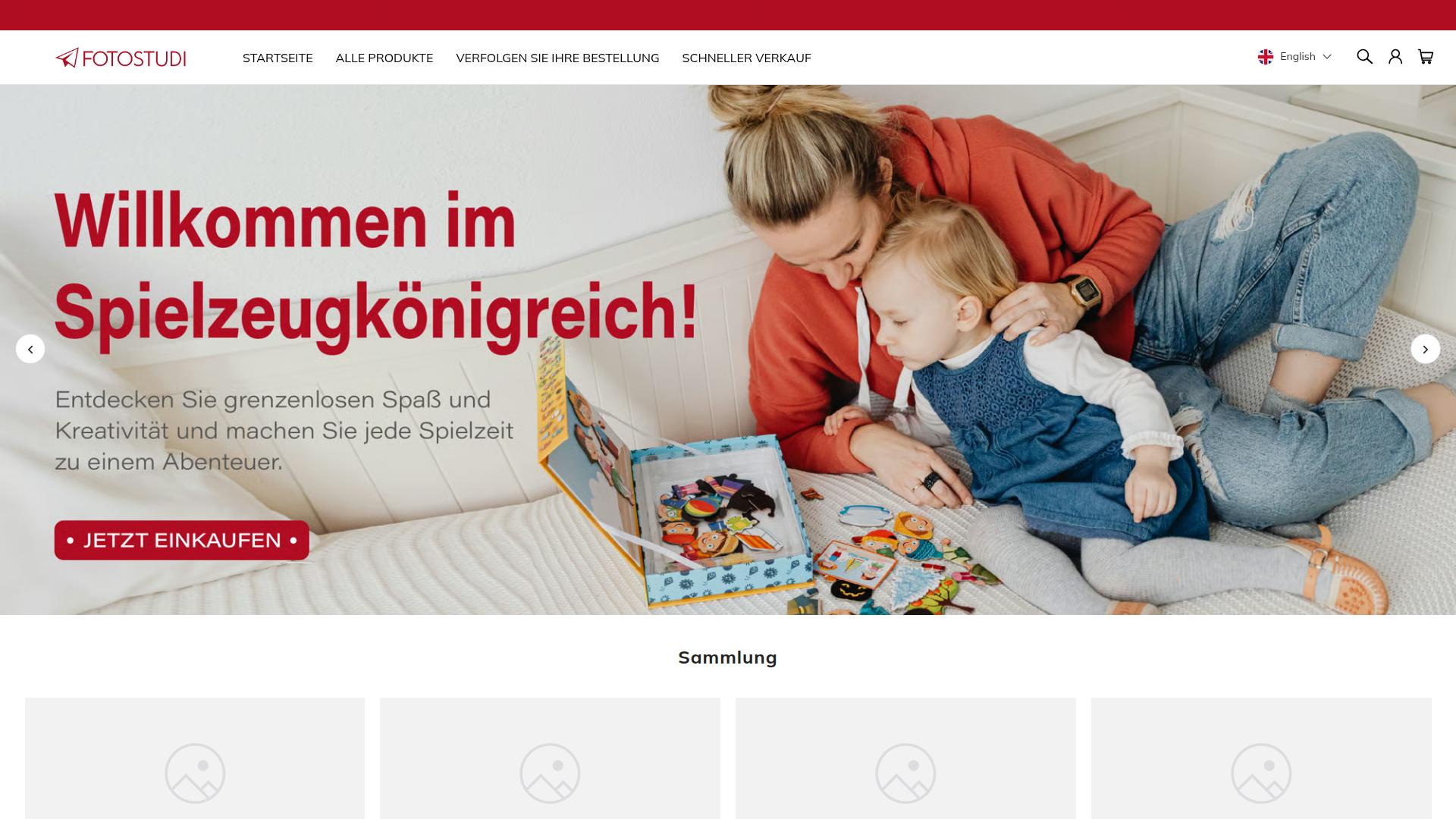 Screenshot fotostudi.de