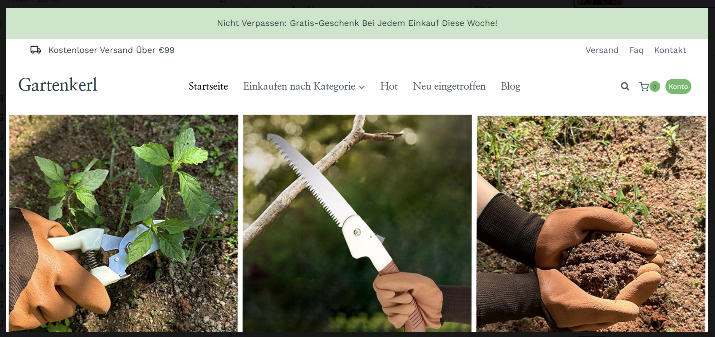 Screenshot gartenkerl.de