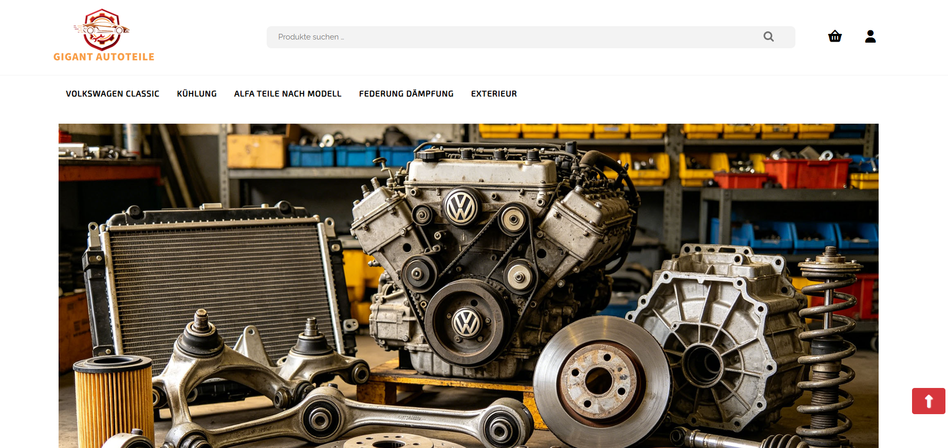 Screenshot gigantautoteile.com