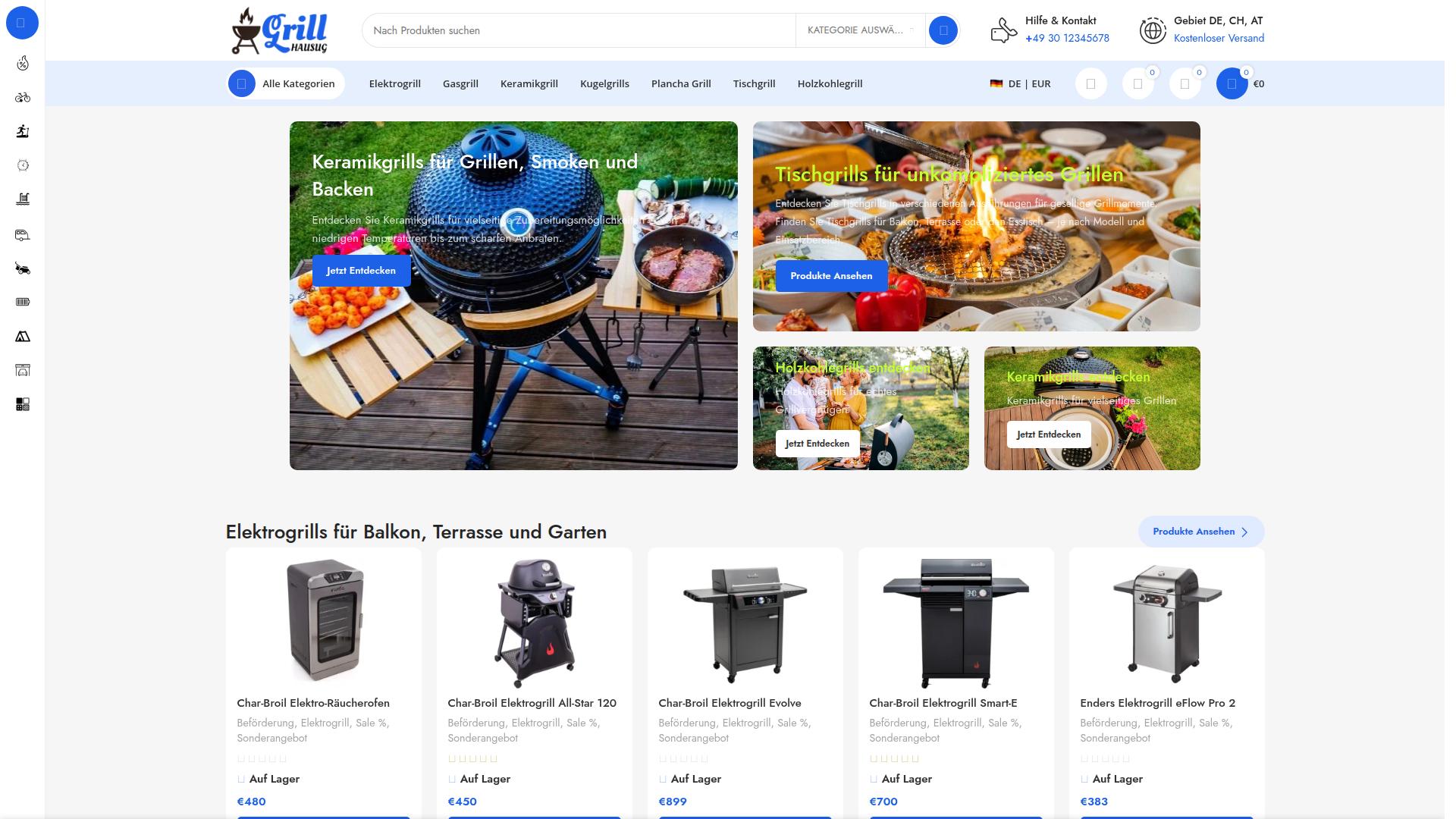 Screenshot grillhausug.com