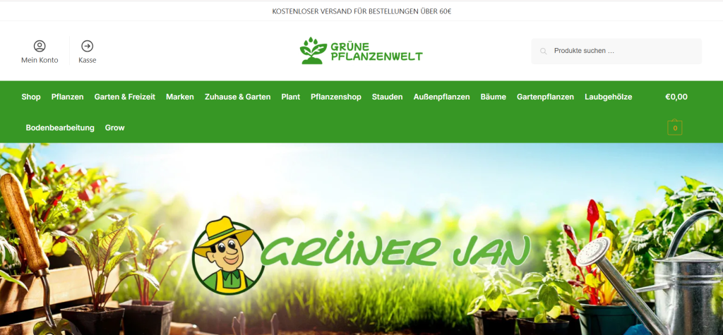 grunepflanzenwelt.com