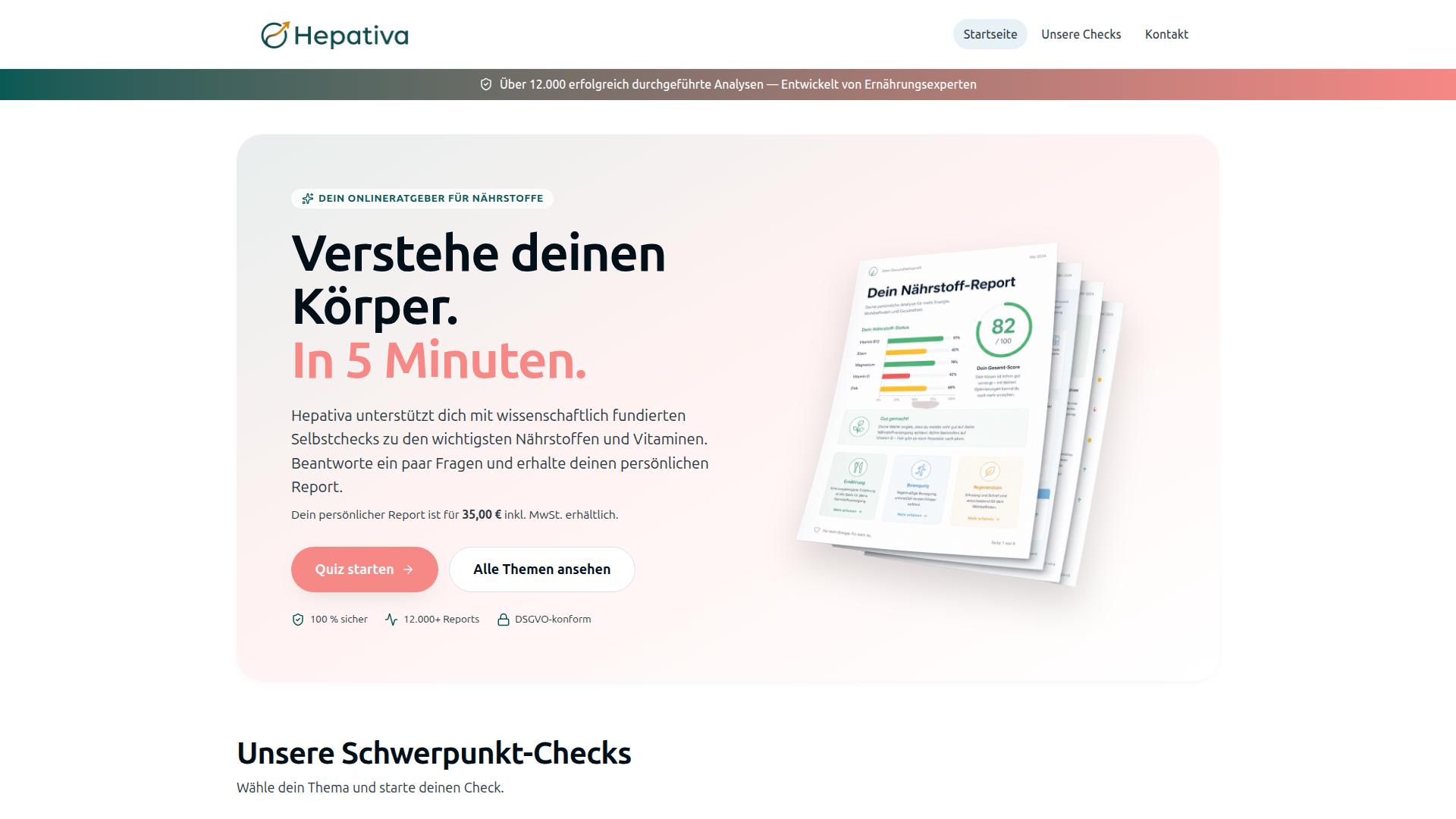 Screenshot hepativa.de