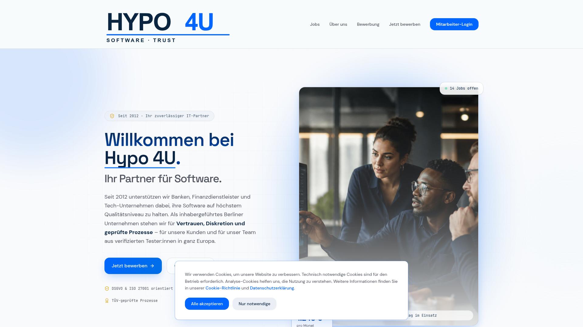 Screenshot hypo-4u.de