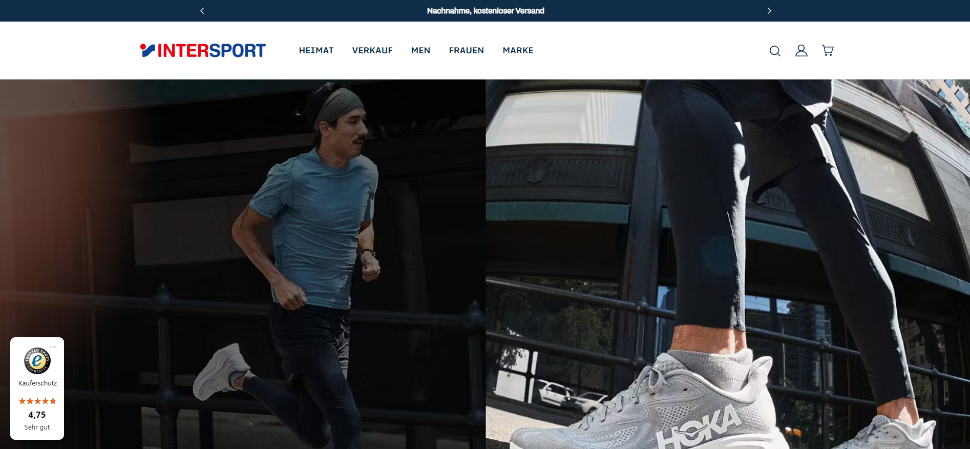 Screenshot intersport88.myshoplaza.com