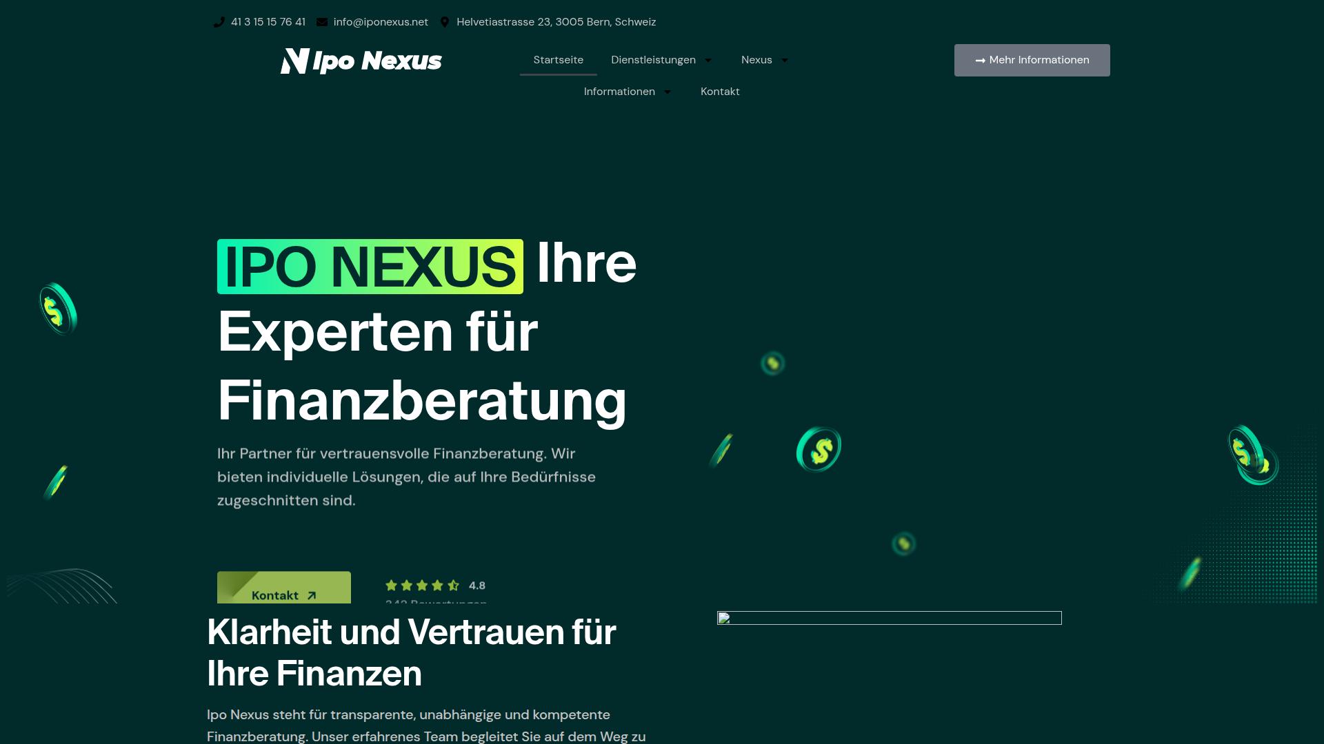 Screenshot iponexus.net