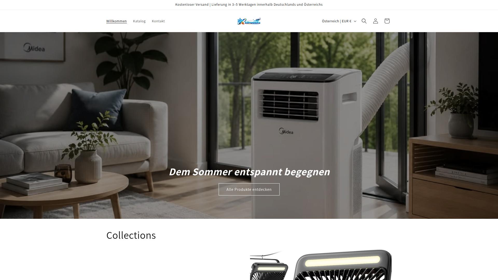 Screenshot kolski-klimawelts.com