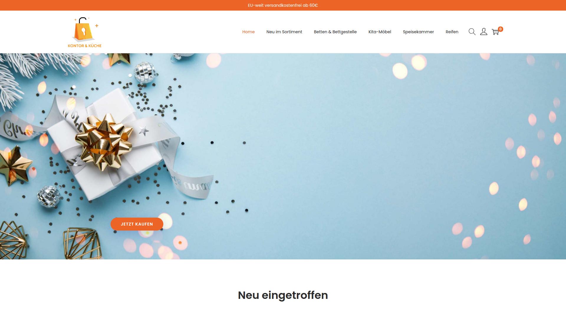 Screenshot kontorundkueche.com