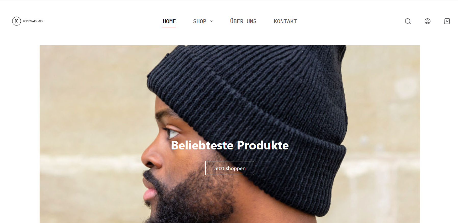 Screenshot kopfwaermer.com