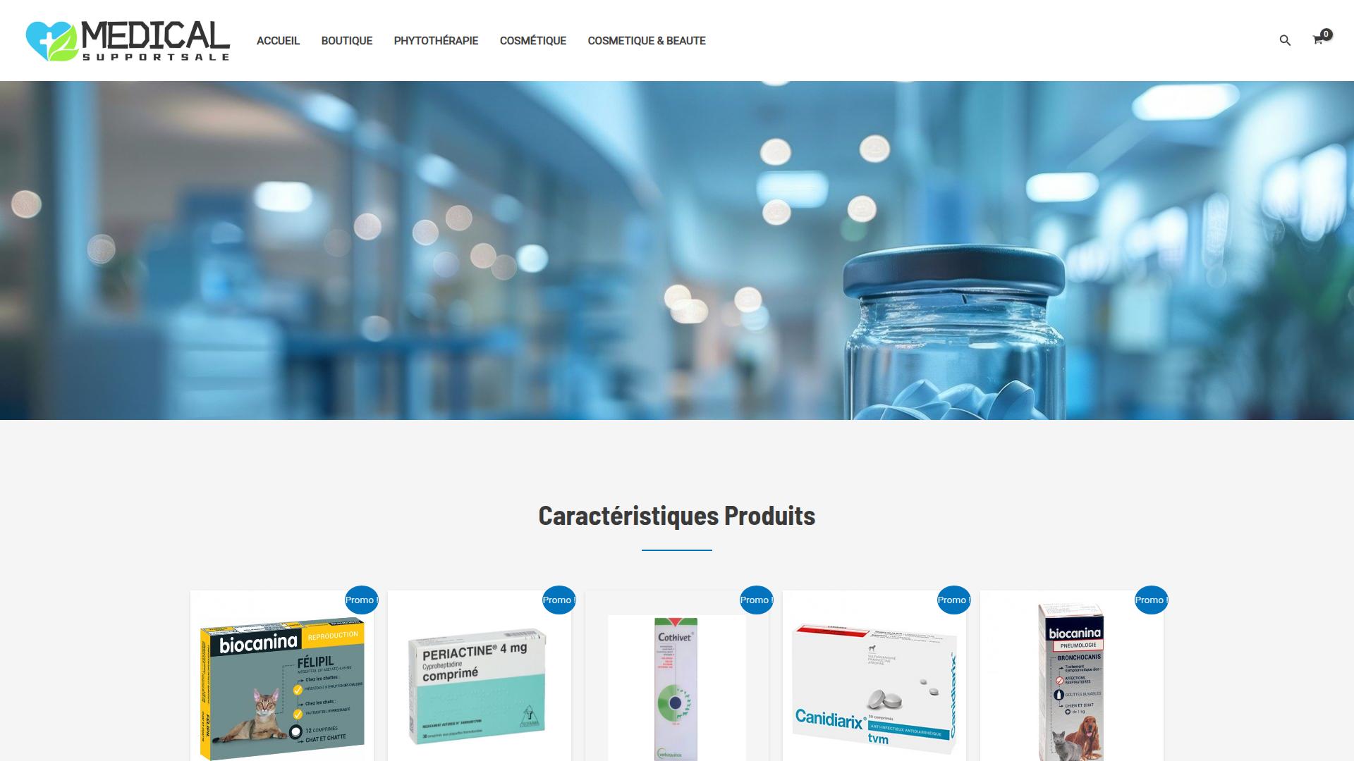 Screenshot medicalsupportsale.com