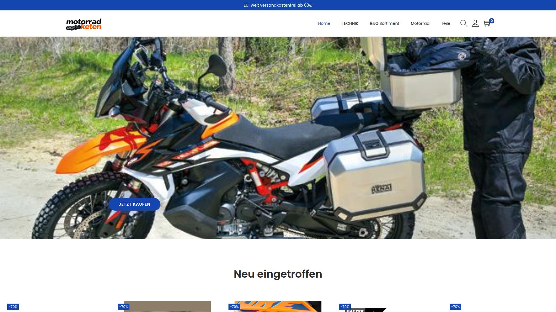 Screenshot motorrad-ketten.com