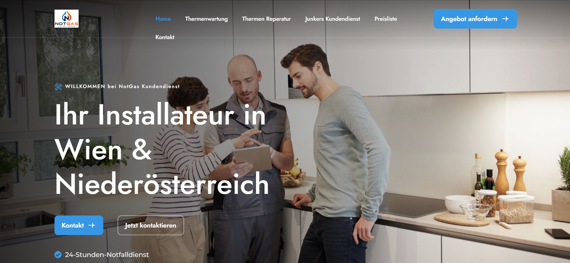 Screenshot notgas-installationen.at