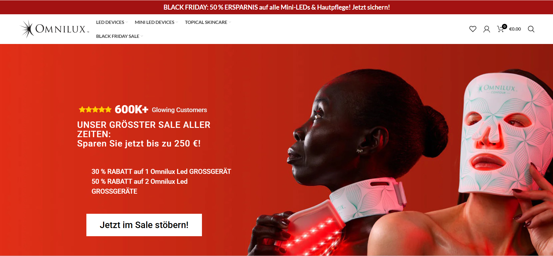 Screenshot omniluxaustria.com