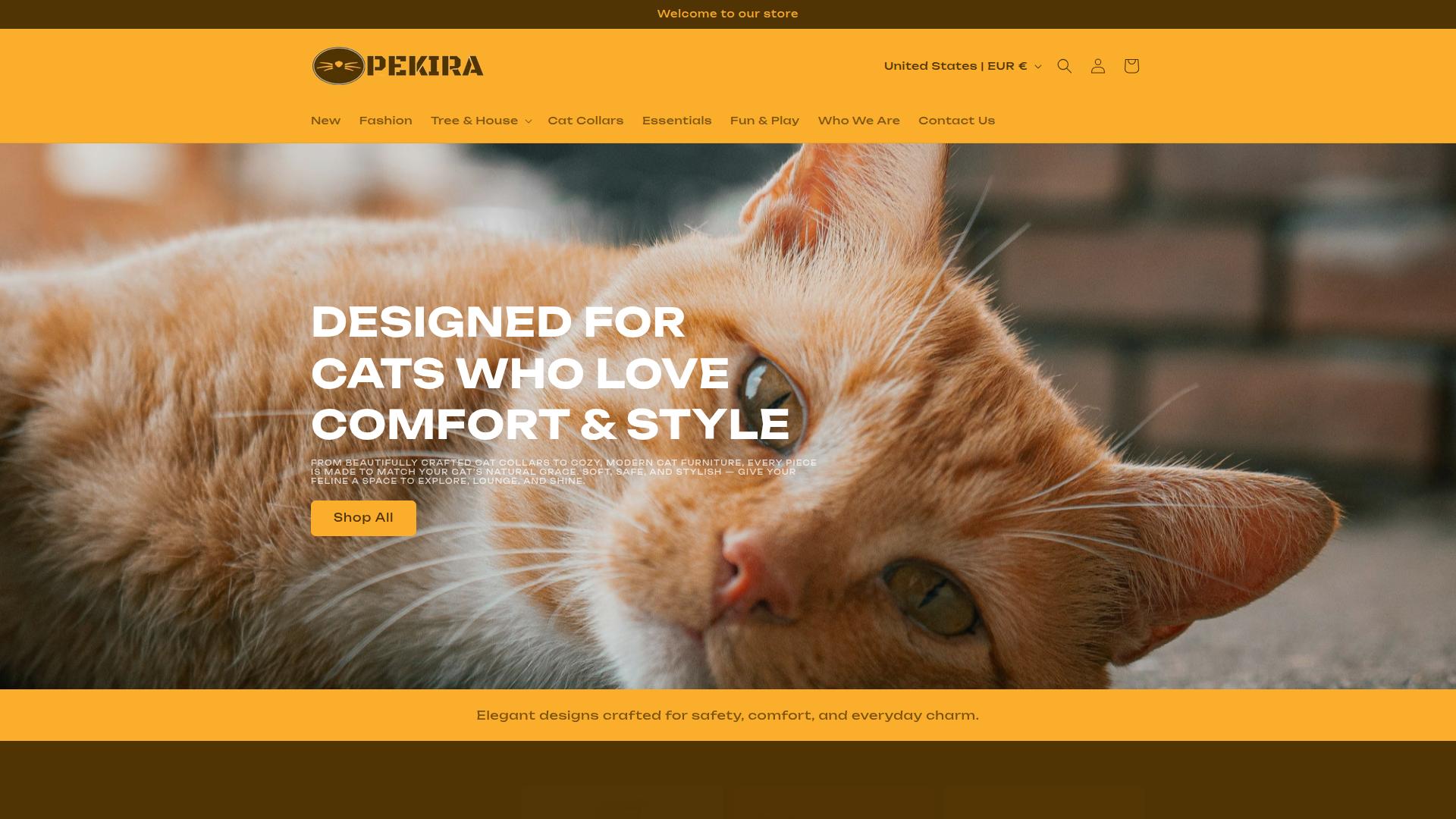Screenshot pekira.de