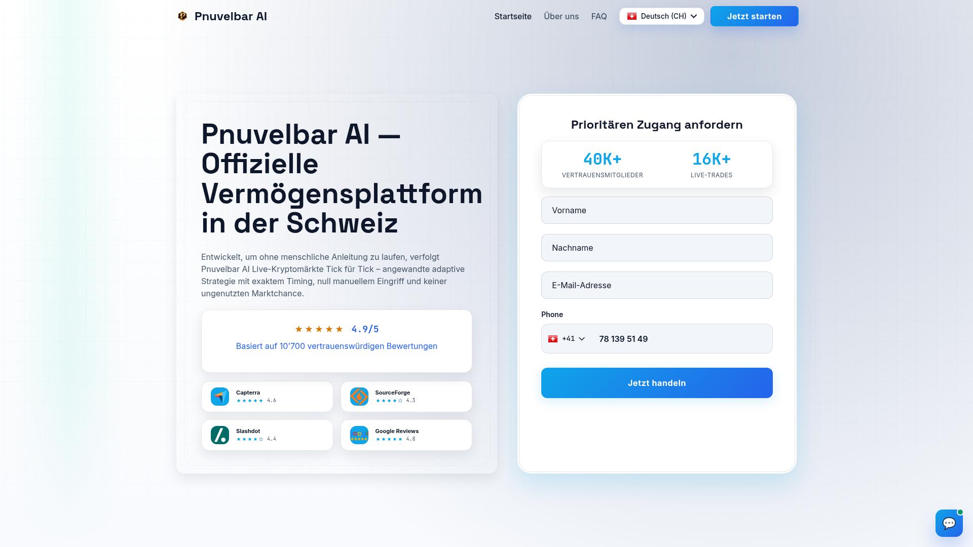 Screenshot pnuvelbar-ai.org