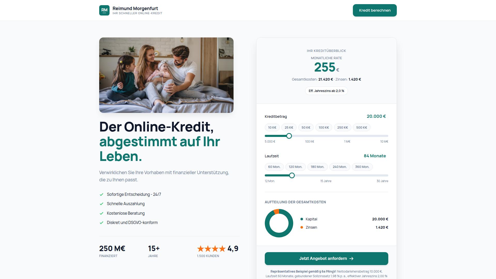 Screenshot reimund-morgenfurt.at